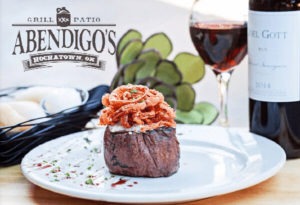 Abendigo's Go-to for date night. A great steak house restaurant in Broken Bow.