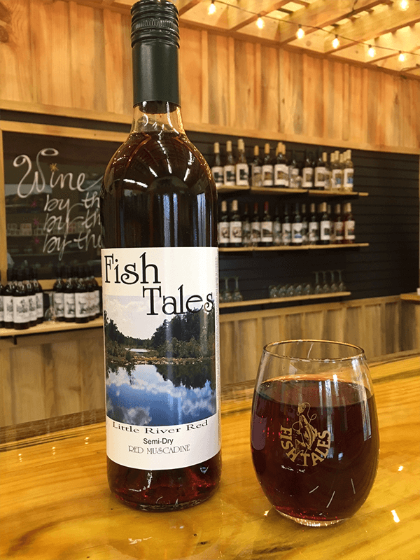 Wine Tasting at Fish Tales Winery
