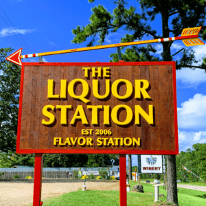 the liquor station store front 