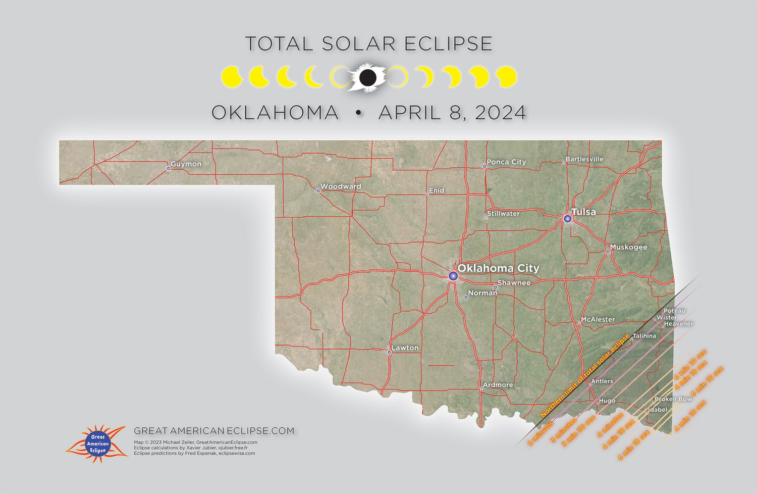 2024 solar eclipse map over oklahoma
